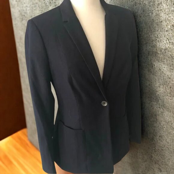 NWT Tahari Career Denim Suit Jacket - Picture 1 of 8